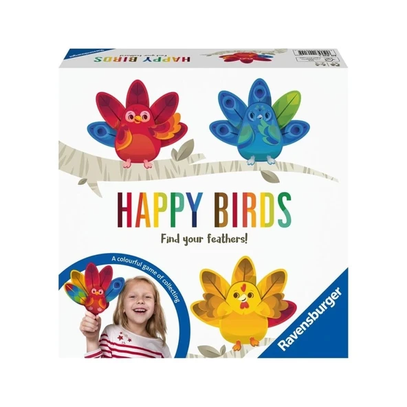 Çocuk 206155  Happy Birds -Ravensburger ürün görseli
