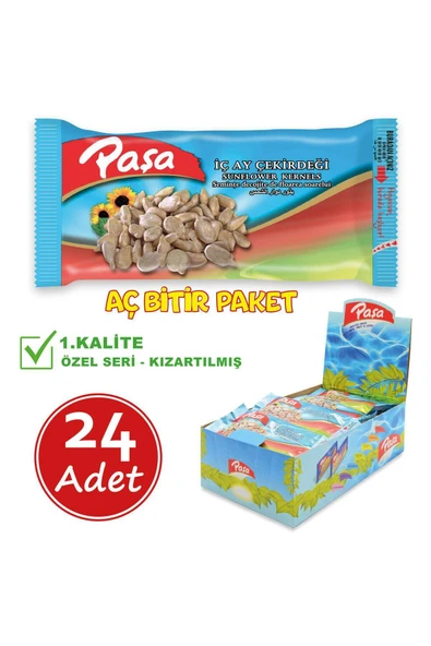 İşlenmiş İç Ay Çekirdeği 30 gr X 24 Adet (720 gr)