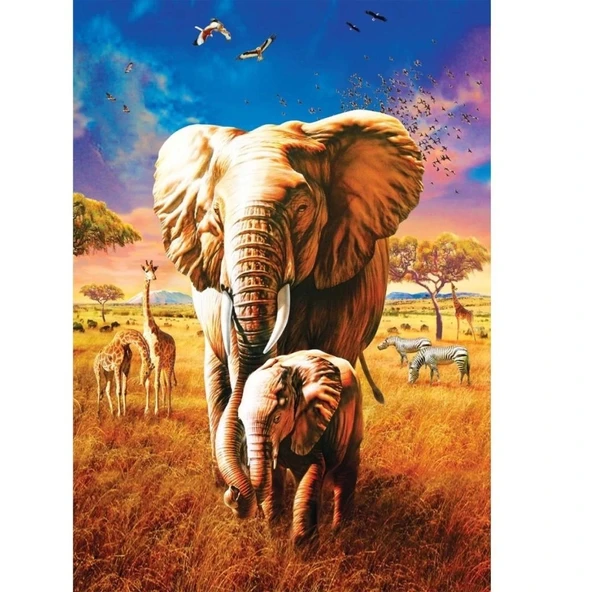 5204  Puzzle, Anne Fil 1000 Parça Puzzle - 2