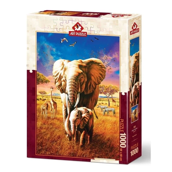 5204  Puzzle, Anne Fil 1000 Parça Puzzle - 3