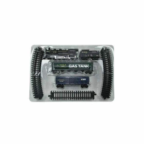 Çocuk FF-1601C-1 Işıklı ve Sesli 18 Parça Classic Tren - Vardem Oyuncak - Resim 5