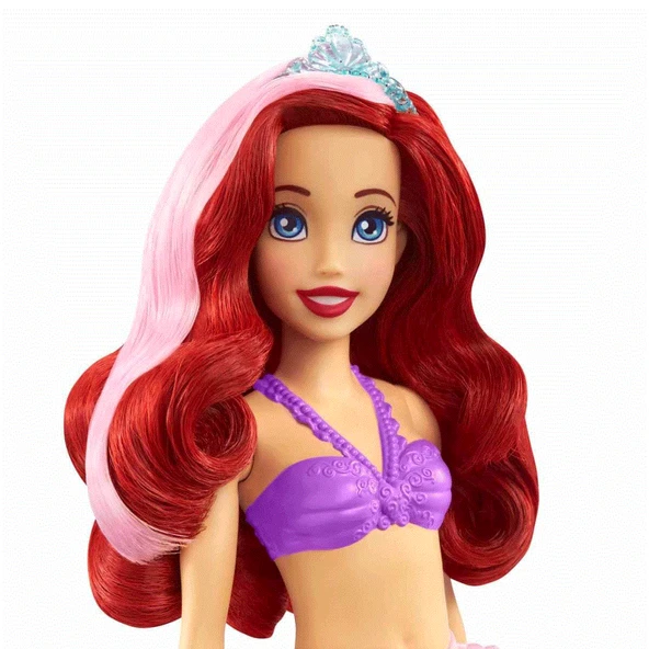 Çocuk HLW00 Disney Prensesleri Muhteşem Renk Değiştiren Saçlı Deniz Kızı Ariel  1 - 30 Kasım Erkol Özel Kampanya Fiyatı - 5