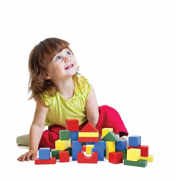Çocuk KID-1002 Chiva, 60 Parça Ahşap Bloklar - 2