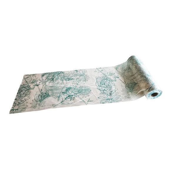 Pratikser Tek Kullanımlık Polietilen Masa Örtüsü Doğa - 120x150cm - 50Ad/Rulo - Koli - 2
