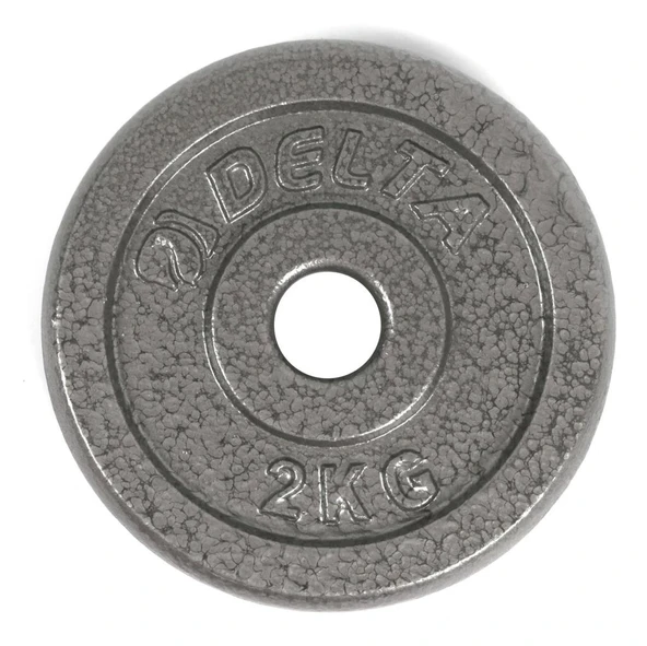 Delta Gri Döküm Plaka ( Çiftli ) 2 KG x 2 Adet DS 7220