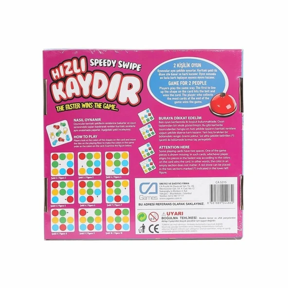 Çocuk 5215 CAPLS-5215 Hızlı Kaydır Strateji Oyunu -CA Games - 4