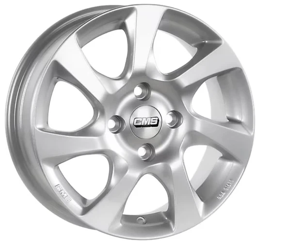 CMS-1060-15 6.5x16" -5x108 ET45 65.1 Silver Jant (4 Adet) ürün görseli