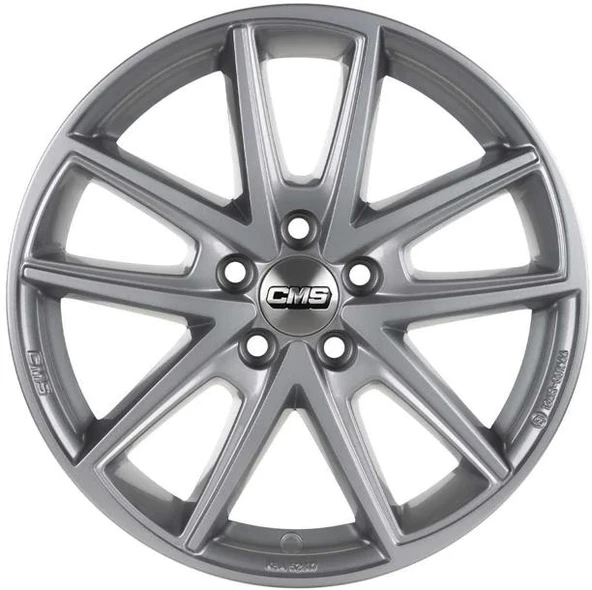 CMS-1186-09 6.5x16" -5x100 ET40 57.1 Racing Silver Jant (4 Adet) - Resim 2