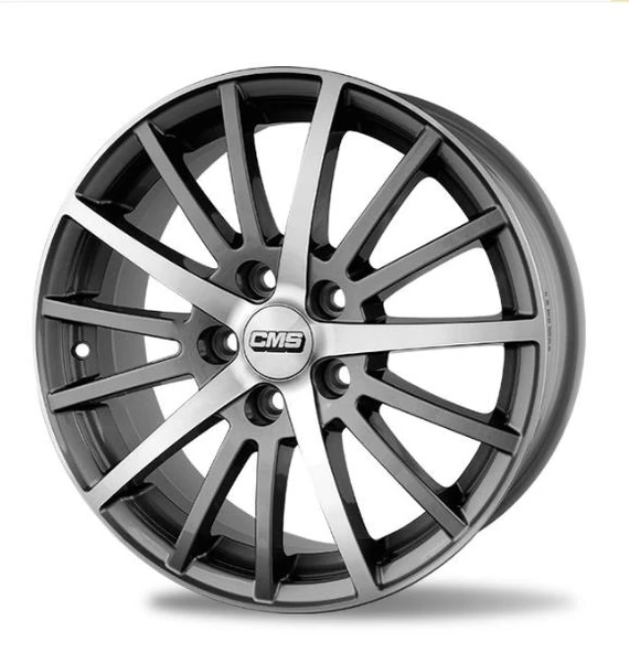 CMS-466-06 6.5x16" -4x108 ET25 67.2 Racing Silver Jant (4 Adet)