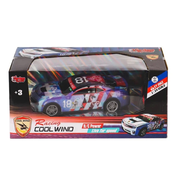 XLX-698-18-30-38 Kumandalı Cool Wind Araba 1:24 -Vardem - 5