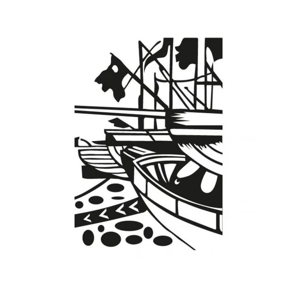 Çocuk 5004 Linol Baskı Seti -Kumtoys - 2