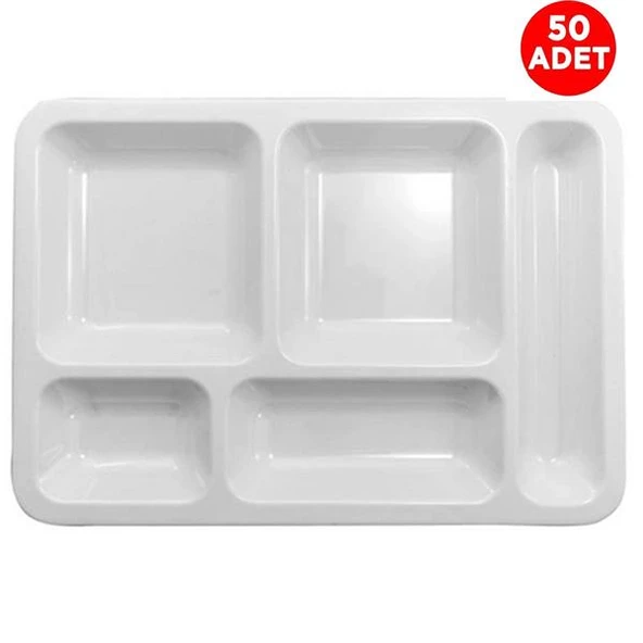 Toptan Plastik Tabldot Tabağı - Resim 2