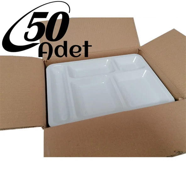 Toptan Polikarbon Tabldot Yemek Tabağı - Resim 3