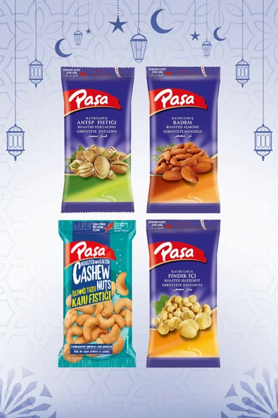 Karışık Kuruyemiş 40 gr X 22 Adet (880 gr)
