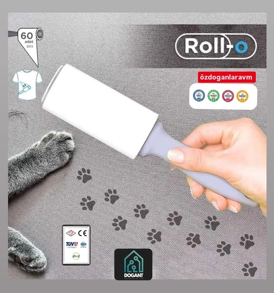 Kedi Köpek Tüy Kıl Toplayıcı Rulo