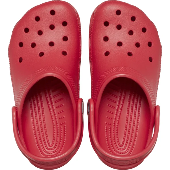 Crocs Classic Clog Kırmızı Çocuk Terlik 206991-6WC - Resim 3