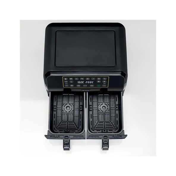Ariete Airy Fryer Dual 4623 Çift Hazneli XXL 8 lt Yağsız Fritöz (Teşhir & Outlet) - 00C462300AR0 - 5