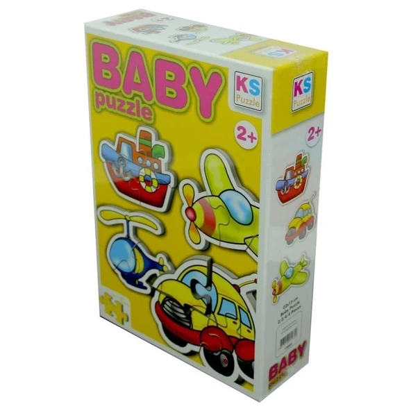 Çocuk Baby Puzzle Ulaşım - Resim 2