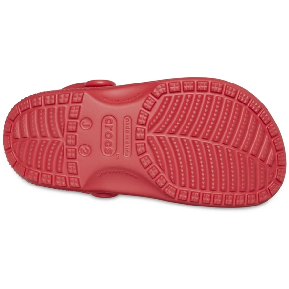 Crocs Classic Clog Kırmızı Çocuk Terlik 206991-6WC - Resim 4