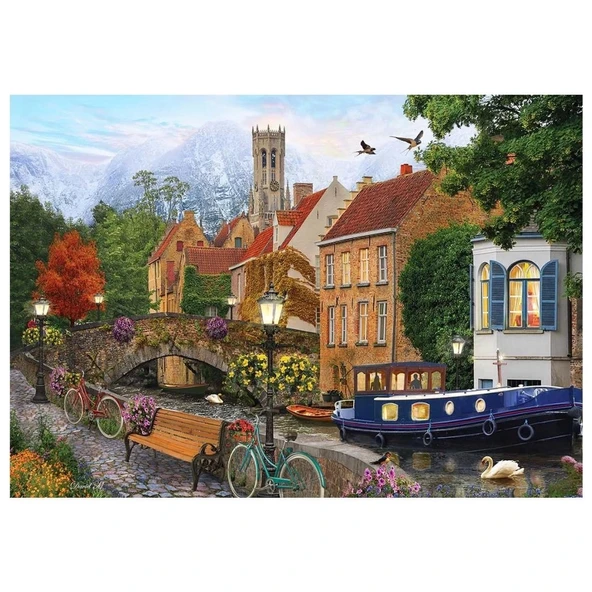 Çocuk KS Canal Living 2000 Parça Puzzle