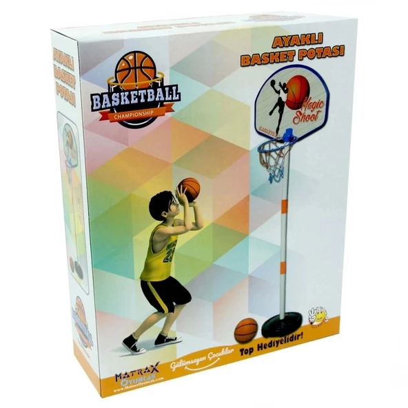 Çocuk Ayaklı Basket Potası