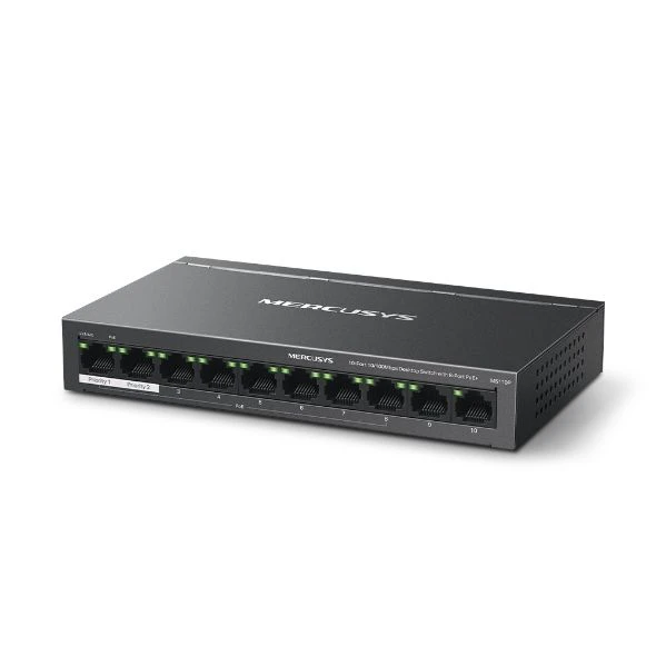 TP Mercusys MS110P 10'lu 8'i PoE switch - 2