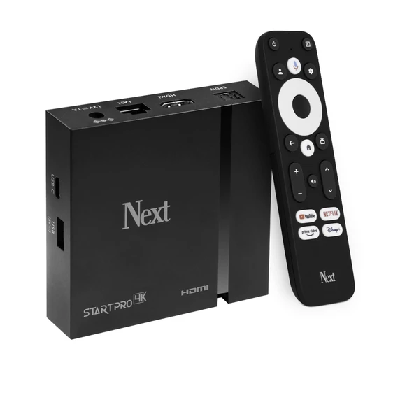 Next Start PRO 4K UHD Google Tv Android TV Box Google Sertifaklı - 2