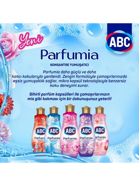 Abc Parfumia Konsantre Yumuşatıcı Romantik Gül 1440 Ml - 4