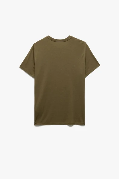 Koton Baskılı Kısa Kollu Bisiklet Yaka Kadın Tişört - 2