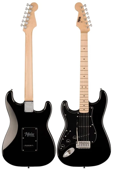 Midex RPH-31BK Solak Elektro Gitar Seti Maple Klavye Strat Kasa SSS Manyetik - 4