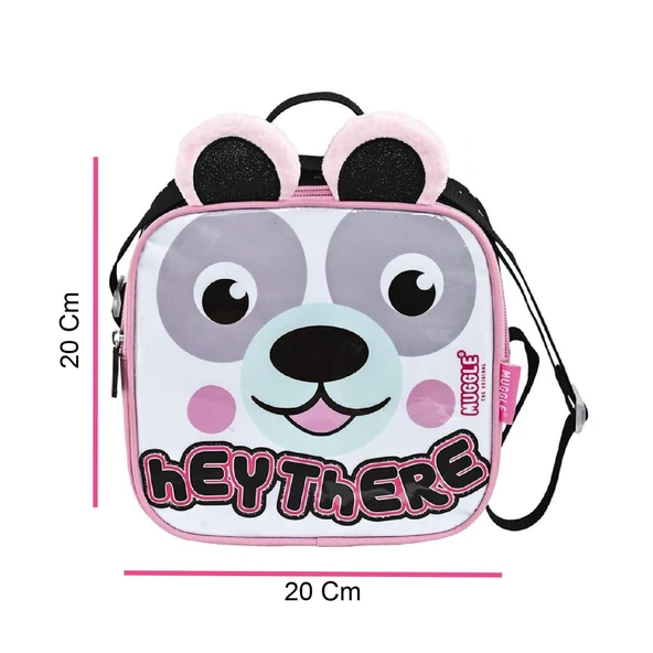 Muggle 2 Bölmeli Hey There Okul Çantası + Termoslu Beslenme Çantası - Resim 2