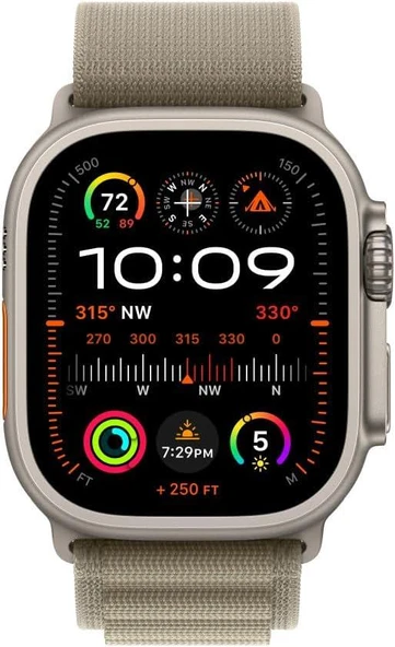 Apple Watch 49 mm Yıldız Işığı Alpine Loop - Orta Boy - 4