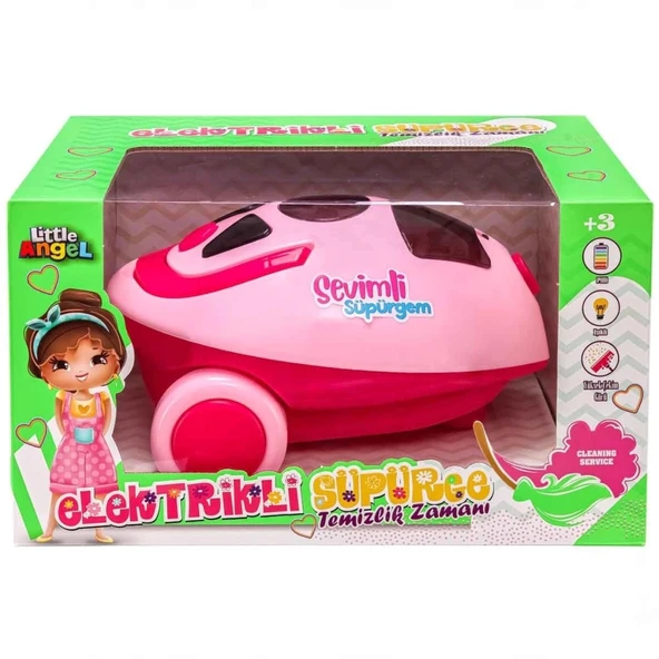 Çocuk Sevimli Süpürgem Pilli Elektrik Süpürgesi - 2
