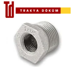 3/4" X 1/2" GALVANİZ DİŞLİ REDÜKSİYON TRAKYA DÖKÜM