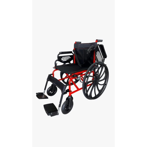 Poylin P110Y Standart Manuel Tekerlekli Sandalye - Resim 2