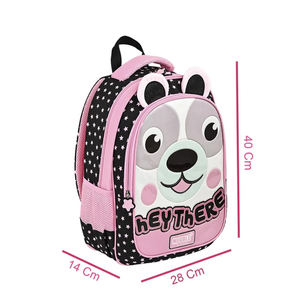 Muggle 2 Bölmeli Hey There Okul Çantası + Termoslu Beslenme Çantası - Resim 4