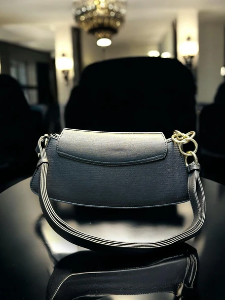 Levidor Kartlık ve Bileklik Hediyeli El Ve Kol Çantası Omuz Çantası VS.BLKT.0187 - Resim 4