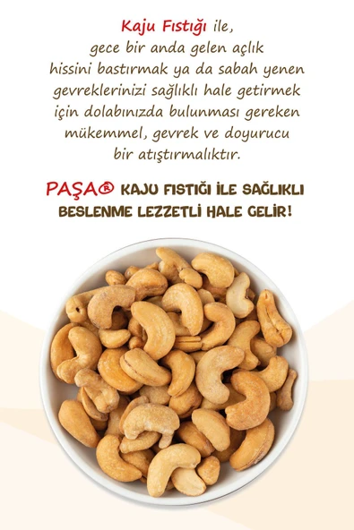 İşlenmiş Tuzlu Kaju Fıstığı 40 gr X 12 Adet (480 gr) - 4