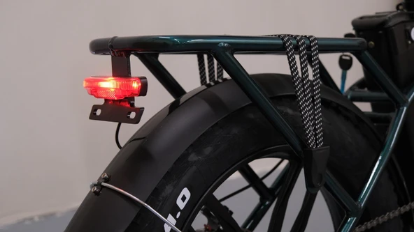 ZUMA - 20  - Katlanır - 7 Vites - M.Disc - Elektrikli - Nardo Gri -  Siyah - Resim 5