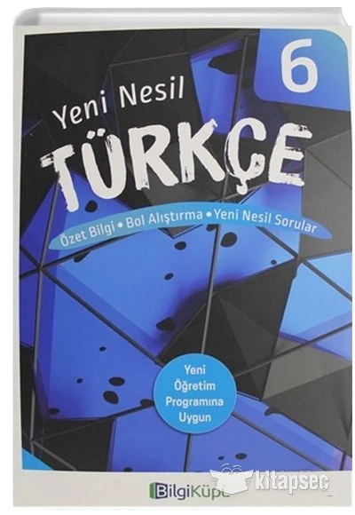 6. Sınıf Yeni Nesil Türkçe Bilgi Küpü