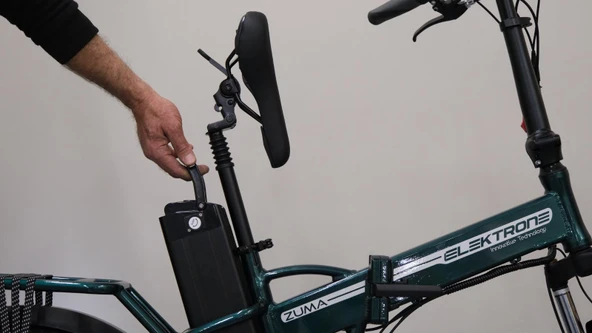 ZUMA - 20  - Katlanır - 7 Vites - M.Disc - Elektrikli - Nardo Gri -  Siyah - Resim 4