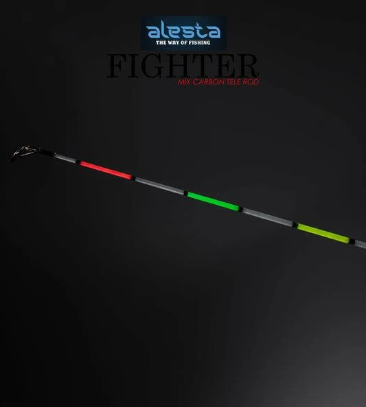 Alesta Fighter 2.70m 65-180g Mix Karbon Olta Kamışı - 5