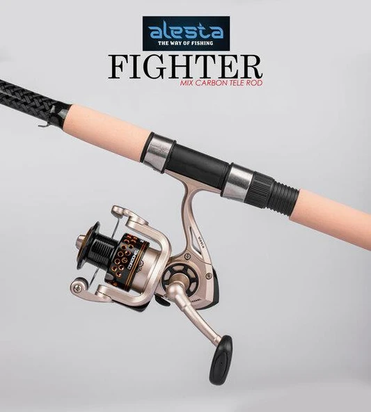 Alesta Fighter 2.70m 65-180g Mix Karbon Olta Kamışı - 2