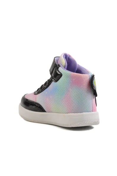 Aspor Siyah Cırtlı Bilek Boy Kız Çocuk Spor Ayakkabı - Resim 4