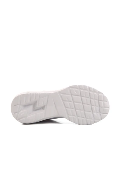 Walkway Beyaz Fileli Hafif Unisex Spor Ayakkabı - Resim 5