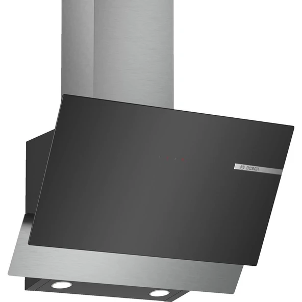 Bosch DWK65AD60R Siyah Cam Eğimli 60CM Davlumbaz