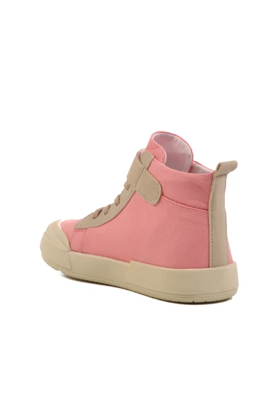 Aspor Pudra Cırtlı Bilek Boy Kız Çocuk Spor Ayakkabı - Resim 4