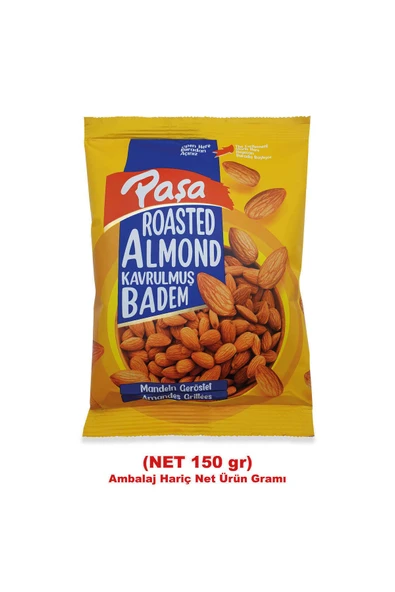 Kavrulmuş Badem 150 gr x 4 Adet (600 gr) - 5