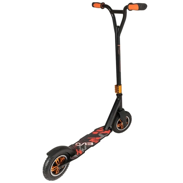 Çocuk Evo 2 Tekerlekli Dirt Rider Turuncu Scooter - 4