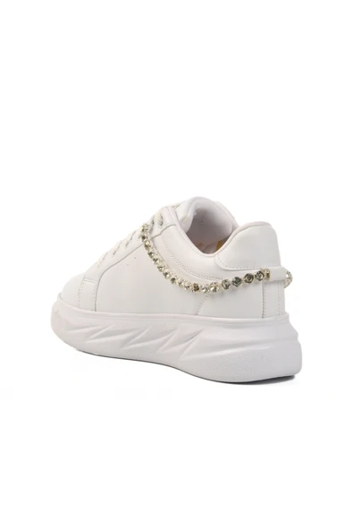 Aspor Beyaz Kadın Spor Ayakkabı - Resim 4